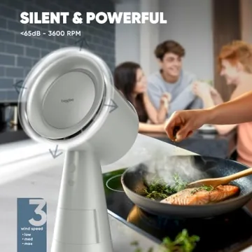 Portable 3-Speed Range Hood for Hot Pot & Cooking