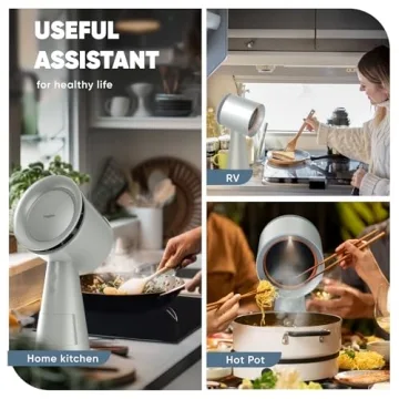 Portable 3-Speed Range Hood for Hot Pot & Cooking