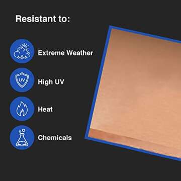 Duco Clear Cast Acrylic Sheet 1/8 Inch Thick 24" X 48" - Pack of 1 Cut to Size, Thin, Clear Acrylic Sheet - Transparent Plexiglass Panel for DIY Crafts, Window Replacements, Signs, Displays, & More