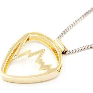Guitar Pick Holder Necklace - Perfect for Musicians