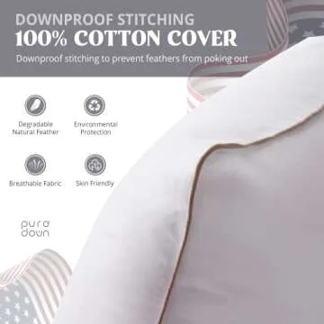 Soft Fluffy Hotel Pillow Set for All Sleepers - puredown®