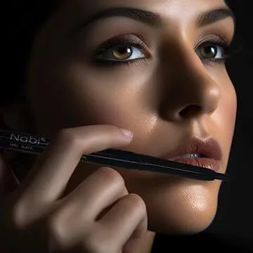12-piece Nabi Waterproof Black Eyeliner Set for Bold Eyes