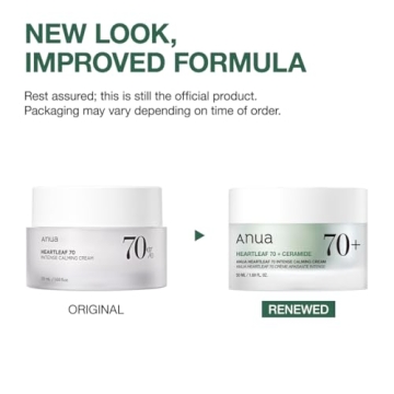 ANUA Heartleaf 70 Calming Cream for Sensitive Skin Care