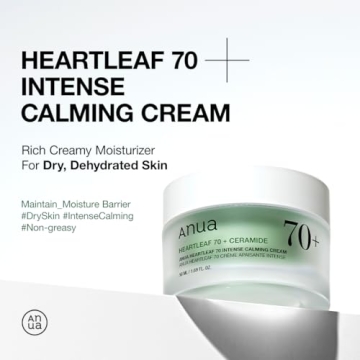 ANUA Heartleaf 70 Calming Cream for Sensitive Skin Care