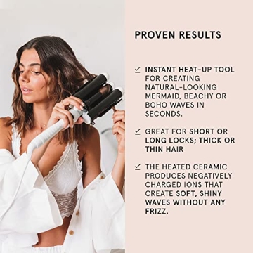 Bondi Boost Wave Wand for Effortless, Long Lasting Waves