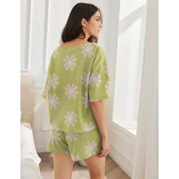 Ekouaer Women Pajama Set Waffle Knit Chic and Comfy