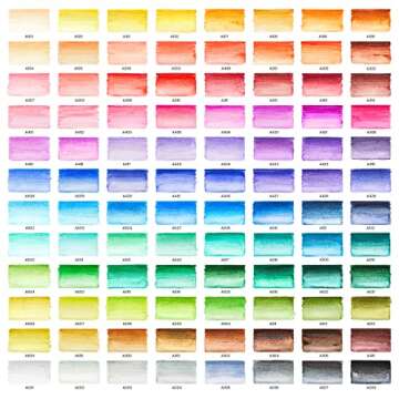 ARTEZA Real Brush Pens, 96 Watercolor Pens, Drawing Markers with Flexible Brush Tips, Watercolor Markers for Artists, and Beginners