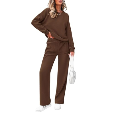PRETTYGARDEN Women's Cozy 2-Piece Winter Tracksuit - Stylish & Comfortable Lounge Set