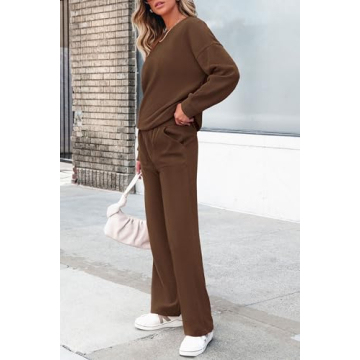 PRETTYGARDEN Women's Winter Tracksuit Comfortable Lounge Set