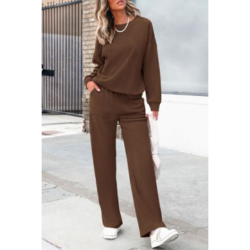 PRETTYGARDEN Women's Winter Tracksuit Comfortable Lounge Set