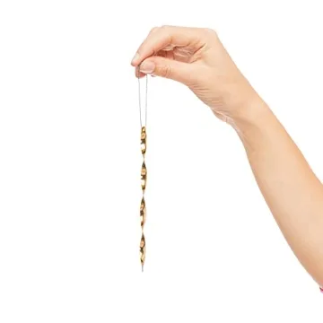 AMS Christmas Tree Ornaments 24PCS Aluminum Twisted Icicles