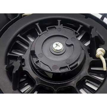 Kerlista, Replaces Part #28400-ZL8-023ZA and 28400-Z0L-V20ZA Black Recoil Starter Assembly fits for Brand and Model Honda GCV160 GC135 GC160 GCV135 GCV160 EN2000 Engine Motor.