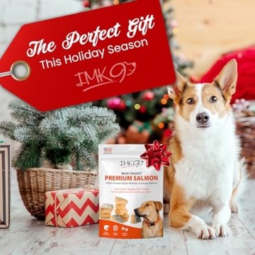 Premium Freeze Dried Salmon Dog Treats for Training