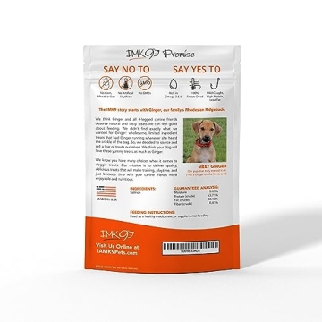 Premium Freeze Dried Salmon Dog Treats for Training