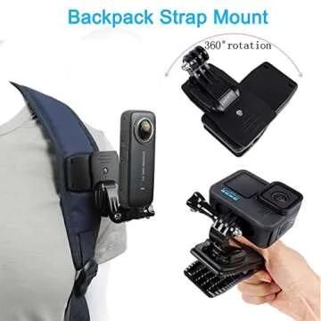 Quick Release Accessories Kit for Insta360 & GoPro