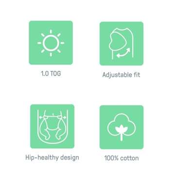 SwaddleMe by Ingenuity Baby Swaddle, Improves Sleep & Comfort