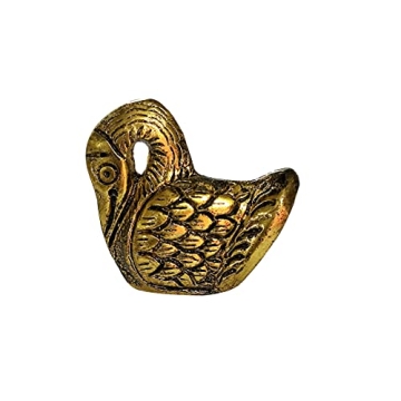 Antique Gold Decorative Swan Knobs Set of 6 for Cabinets