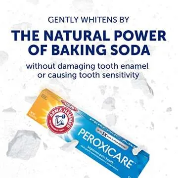 ARM & HAMMER Peroxicare Toothpaste, TWIN PACK (Contains Two 6oz Tubes) âââ€š¬ââ‚¬Å“ Clean Mint- Fluoride Toothpaste