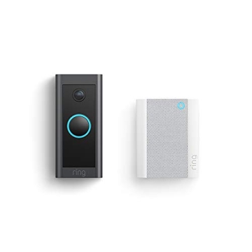 Smart Ring Video Doorbell Wired with Chime for Security