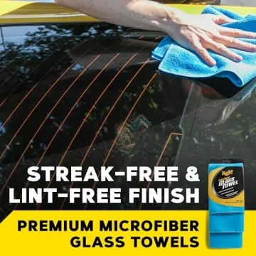 Meguiar's Streak Free Glass Towels - 3 Pack