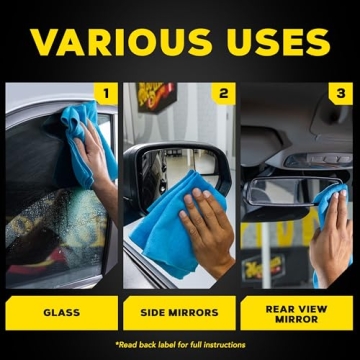 Meguiar's Streak Free Glass Towels - 3 Pack