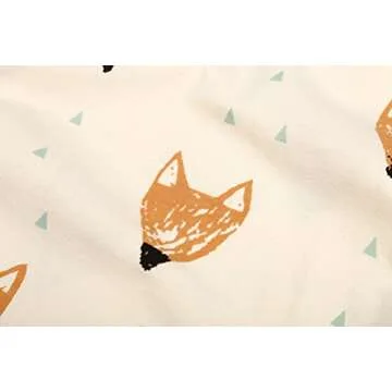 Kids T-Shirt Top & Shorts Set for Boys – Yellow Foxes