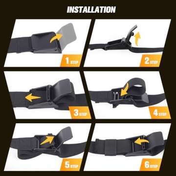 ROSYQUARZ Booty Bands, Blood Flow Restriction Bands for Women/Men, Adjustable BFR Training Bands for Glutes & Hip Building, Occlusion Resistance Bands for Exercising Butt, Squat, Thigh, Arms 2 Packs