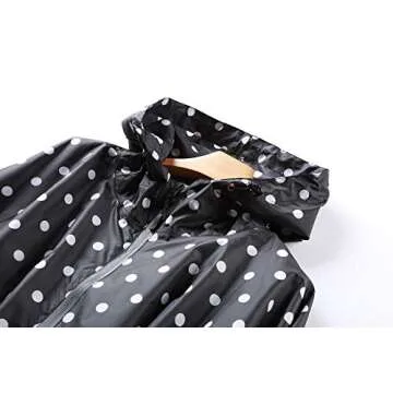 Krespuka Waterproof Rain Poncho for Women - Stylish & Functional