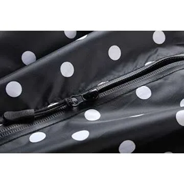 Krespuka Waterproof Rain Poncho for Women - Stylish & Functional