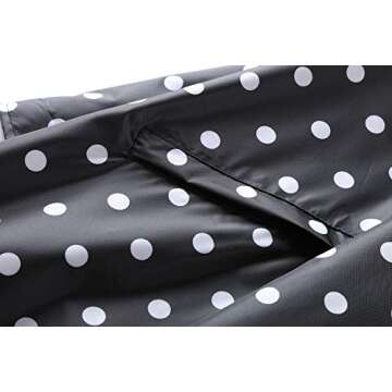 Krespuka Waterproof Rain Poncho for Women - Stylish & Functional