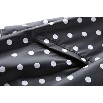 Krespuka Waterproof Rain Poncho for Women - Stylish & Functional