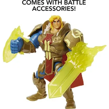 He-Man Action Figure with Power Attack Move for Collectors