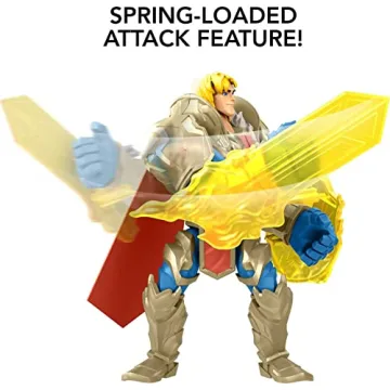He-Man Action Figure with Power Attack Move for Collectors