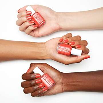 Vegan Coral Nail Polish by essie for Salon-Quality Shine