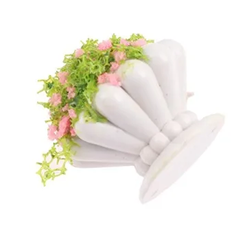 Dollhouse Flower Pots Set of 4 for Miniature Gardens