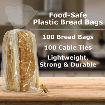 Reusable Bread Bags with Ties for Fresh Baking Solutions