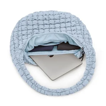 ODODOS Quilted Carryall Tote - Stylish & Lightweight