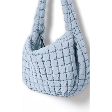 ODODOS Quilted Carryall Tote - Stylish & Lightweight