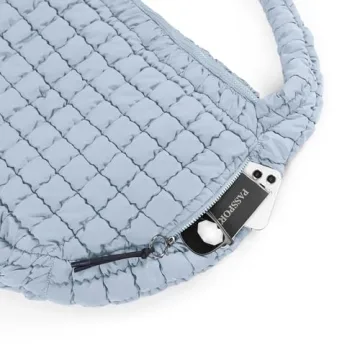 ODODOS Quilted Carryall Tote - Stylish & Lightweight