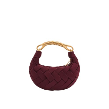 JW PEI Orla Weave Handbag - Claret