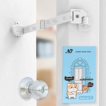 Adjustable Cat Door Latch for Dog Prevention - 1 Pack