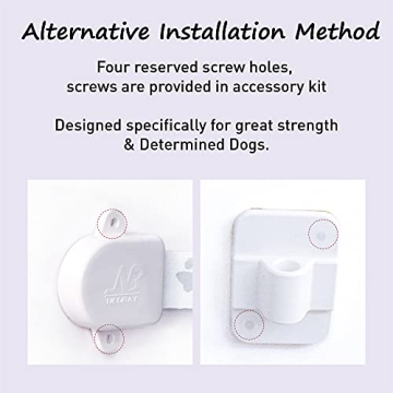 Adjustable Cat Door Latch for Dog Prevention - 1 Pack