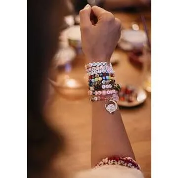 LAIDANLA 1500PCS Colorful Acrylic Letter Beads for DIY Crafts