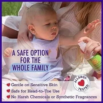 California Baby Natural Bug Repellent Spray | Citronella Bug Spray | DEET-Free | Repels Mosquitoes + Bugs | Allergy Friendly | Great Smell | Baby & Adult Insect Repellent Spray | 59 mL / 2 oz.