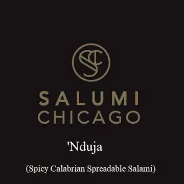 Salumi Chicago Traditional Nduja - Spreadable Calabrian Chili Pepper Salami (7 oz)