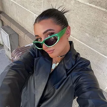 Trendy ADE WU Wrap Around Sunglasses for Men & Women