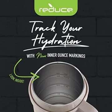 REDUCE 40 oz Stainless Steel Tumbler - Keeps Drinks Cold