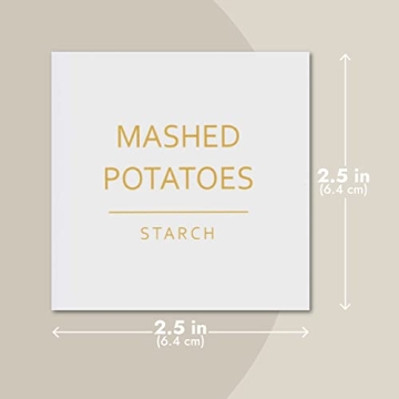 Gold Pantry Labels for Minimalist Kitchen Organization