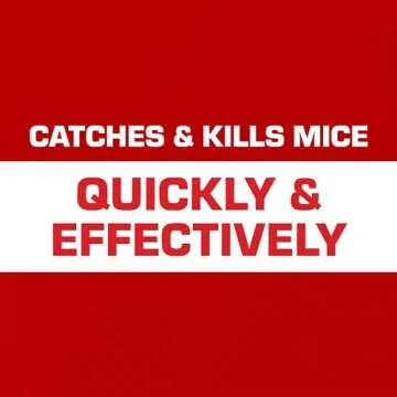 Tomcat Press 'N Set Mouse Trap - Easy and Effective Rodent Control