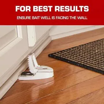 Tomcat Press 'N Set Mouse Trap - Easy and Effective Rodent Control